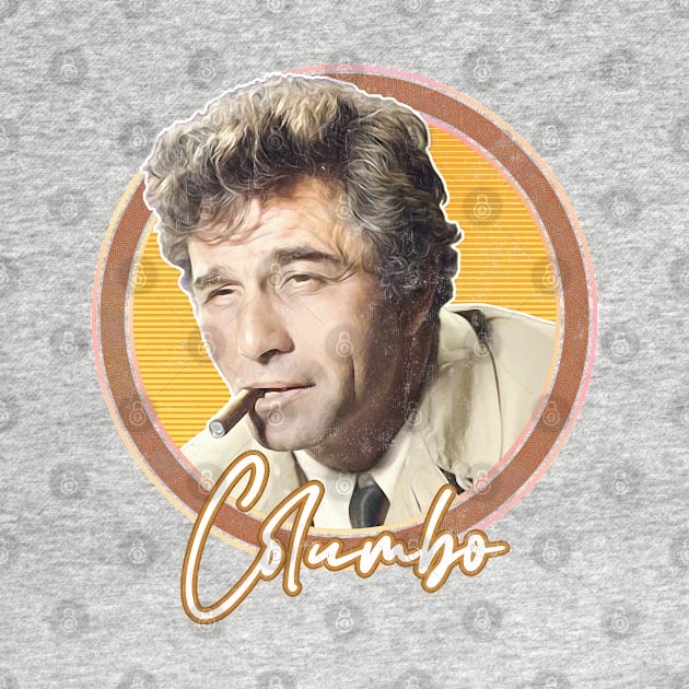 Columbo / Vintage Faded Style TV Fan Design by DankFutura